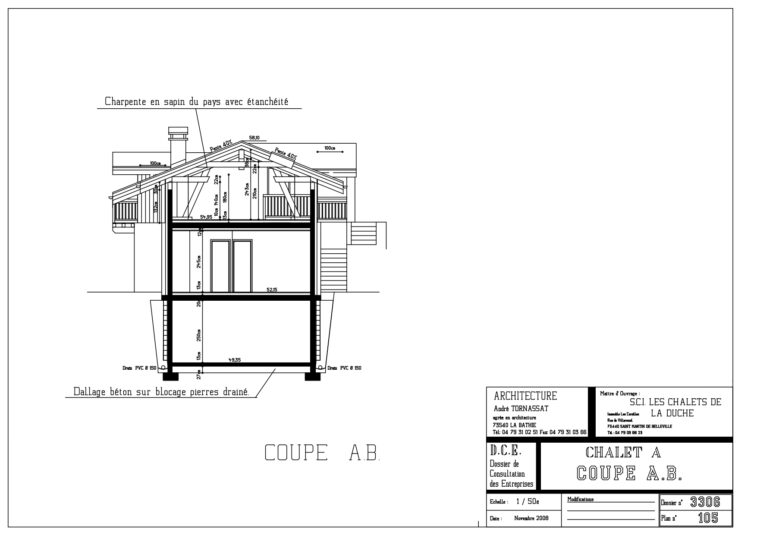 Coupe Chalet A